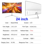 Theos Arc - 24" Curved Gaming Monitor
