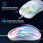 Theos Aero - Honeycomb RGB Gaming Mouse