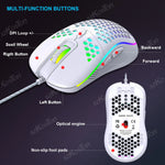 Theos Aero - Honeycomb RGB Gaming Mouse