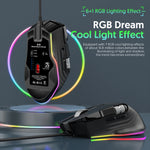 Theos Vertex - RGB Wired Gaming Mouse