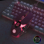 Theos Flux - Silent RGB Gaming Mouse