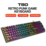 Theos Prism - Retro RGB Mechanical Keyboard