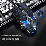 Theos Flux - Silent RGB Gaming Mouse