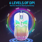 Theos Aero - Honeycomb RGB Gaming Mouse