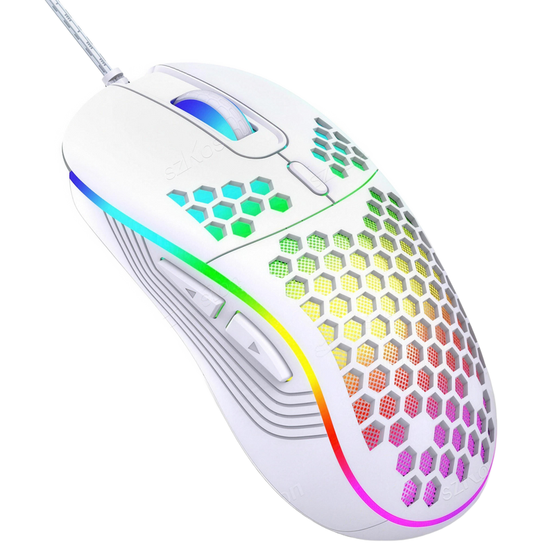 Theos Aero Honeycomb RGB Gaming Mouse