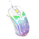 Theos Aero Honeycomb RGB Gaming Mouse angle 2